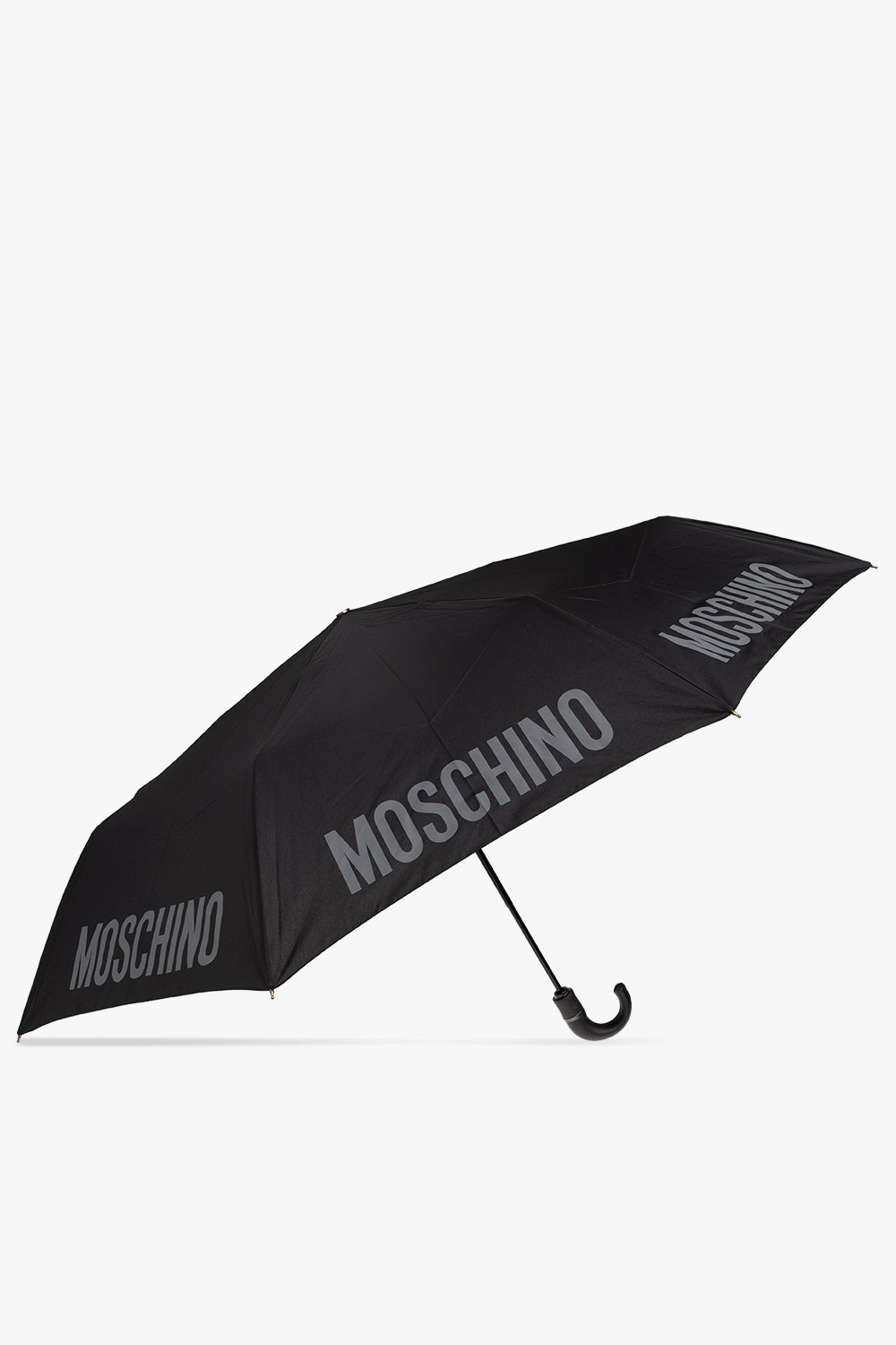 【Moschino】 Logo Umbrella 折りたたみ傘 Moschino logo-print Umbrella | Red | FARFETCH